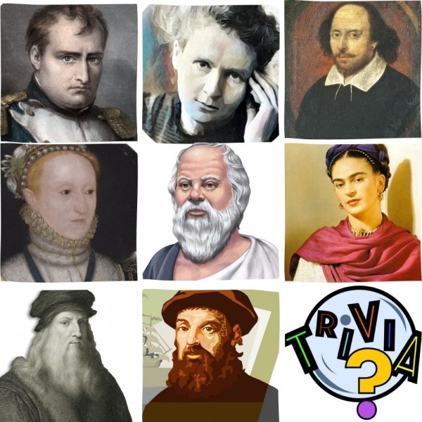 28 preguntas sobre personajes históricos: ¿quién es? ¿qué hizo?
