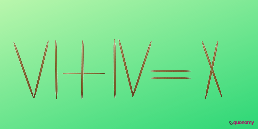 operaciones con palillos, soluciones