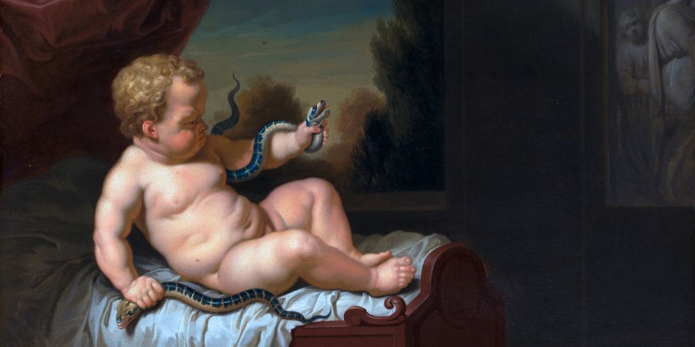 hércules y la serpiente