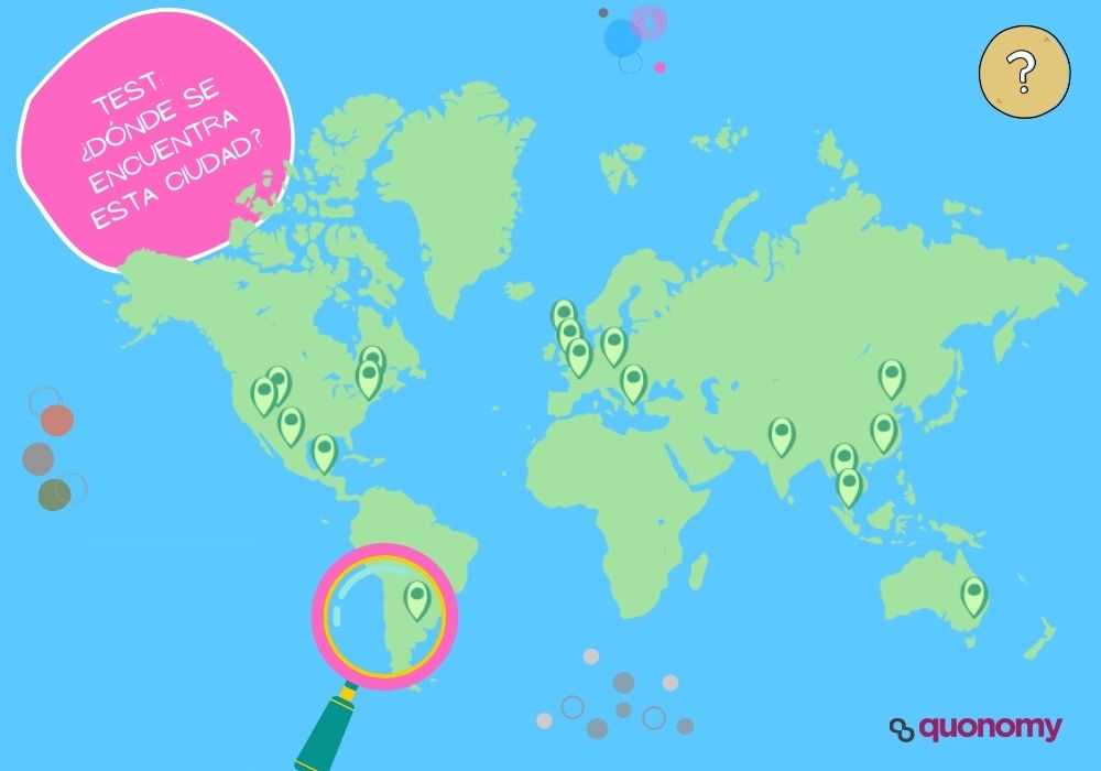 Test de geografía, donde está esta ciudad