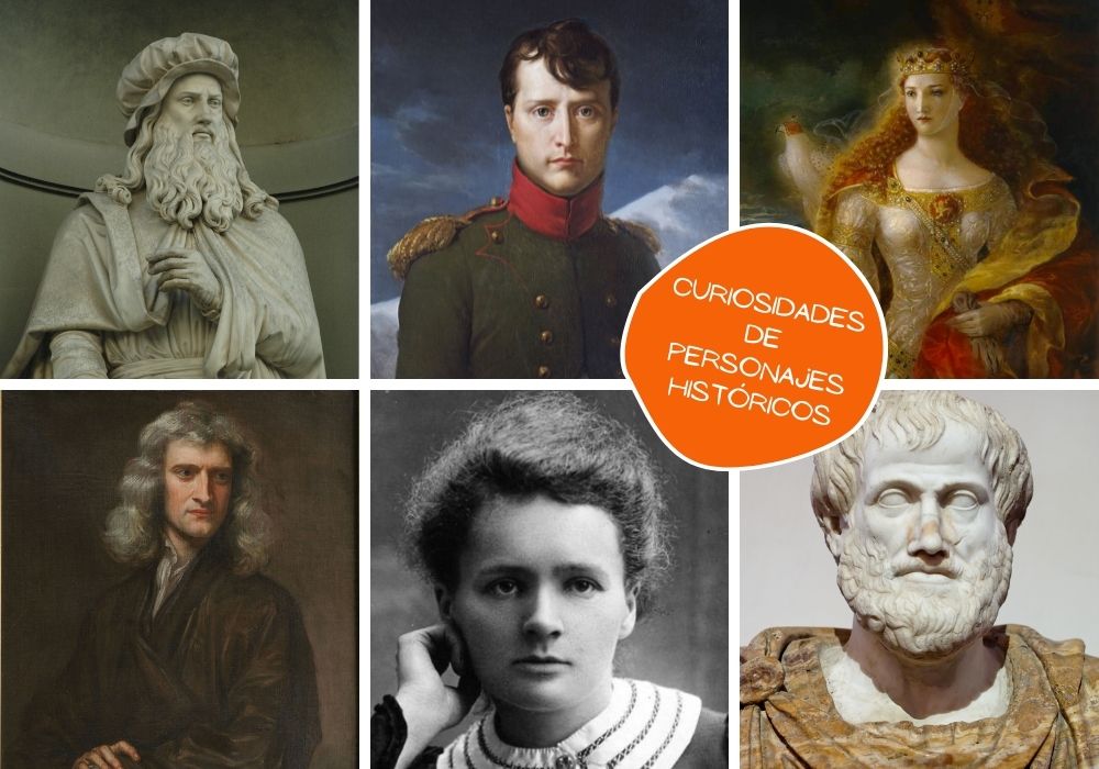 curiosidades de personajes históricos