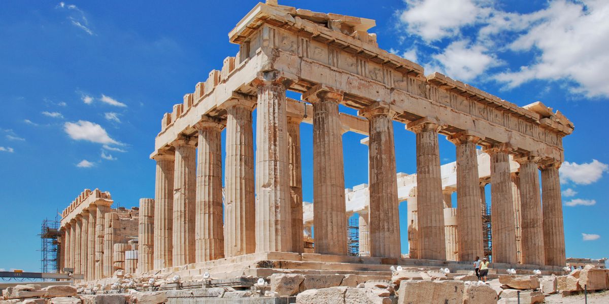 por qué está destruido el partenón