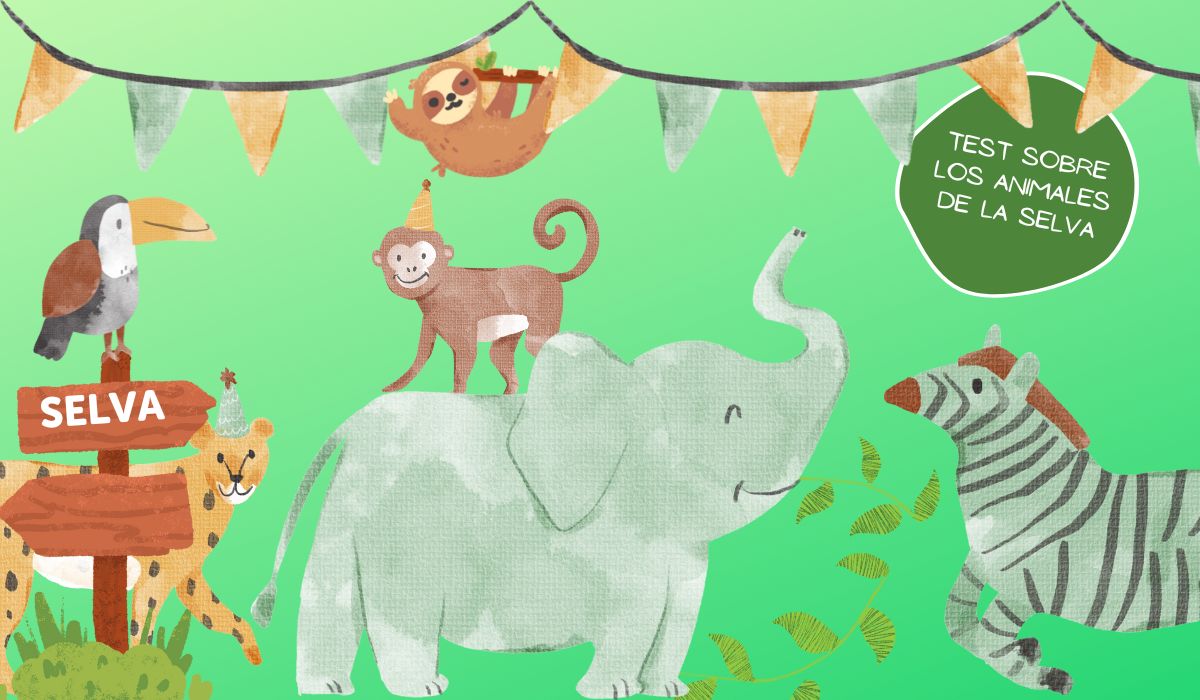 Test de animales de la selva