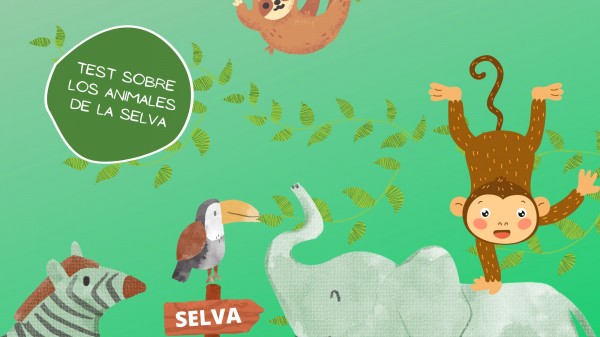 Test sobre los animales de la selva: ¿Cuánto sabes?