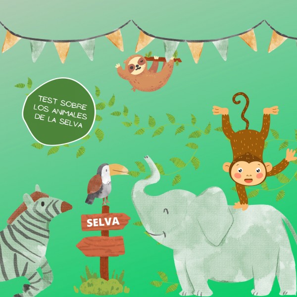 Test sobre los animales de la selva: ¿Cuánto sabes?