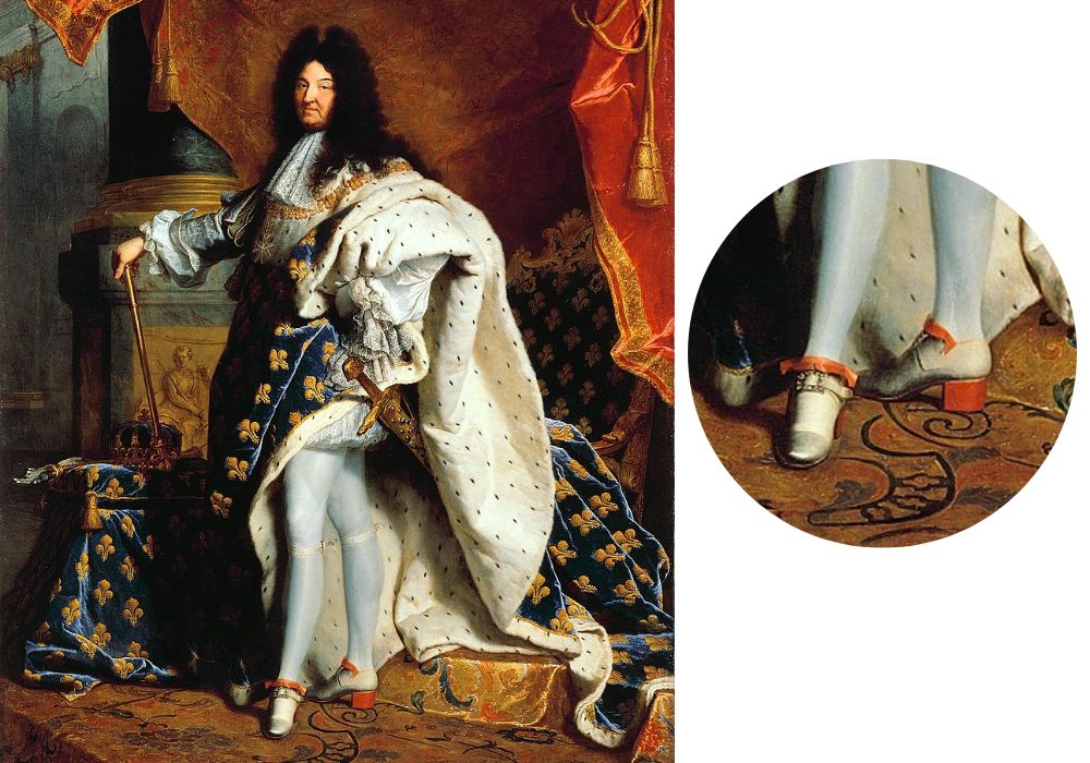 los hombres fueron los primeros en usar tacones