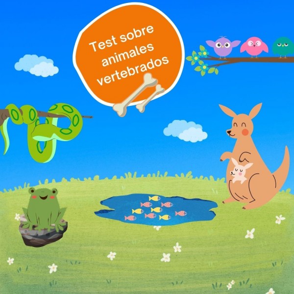 18 preguntas sobre animales vertebrados para niños: Quiz fácil