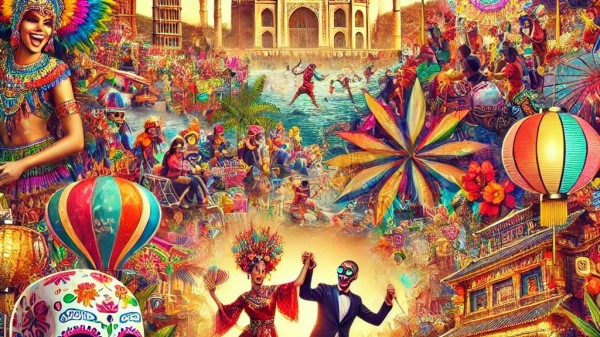 Festivales y celebraciones más coloridos