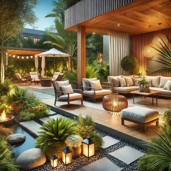 Tendencias de decoración para exteriores