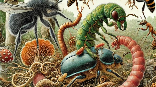 Tipos de parásitos en insectos, ciclo de vida y su impacto en el ecosistema