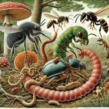 Tipos de parásitos en insectos, ciclo de vida y su impacto en el ecosistema