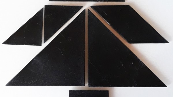 Tangram de Navidad para imprimir y jugar