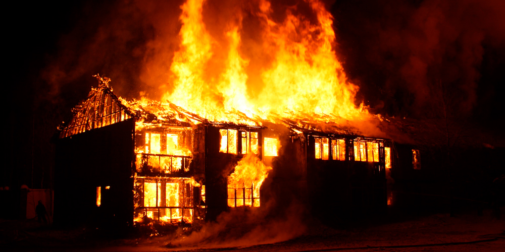 incendio en casa, que hago