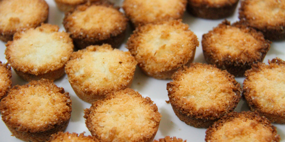 galletas de navidad con coco